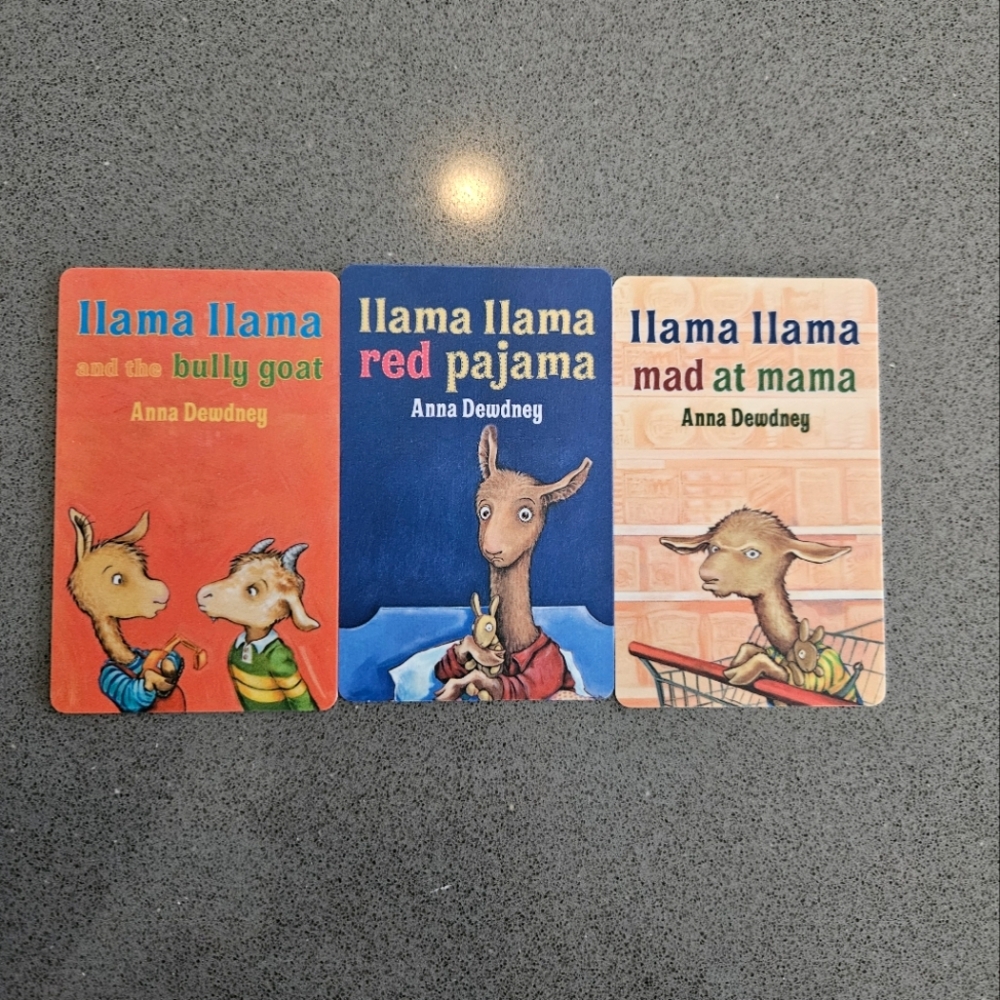 Yoto cards, Llama Llama (3) cards
